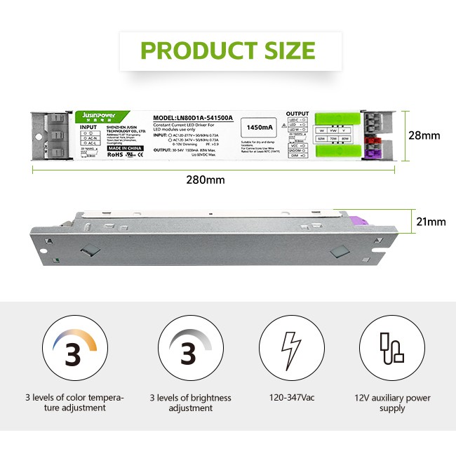 40W Adjustable Power LED Induction Driver 40W Adjustable Power LED Induction Driver
