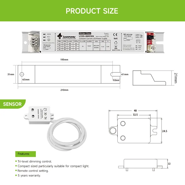 Long Bar Sensor Driver